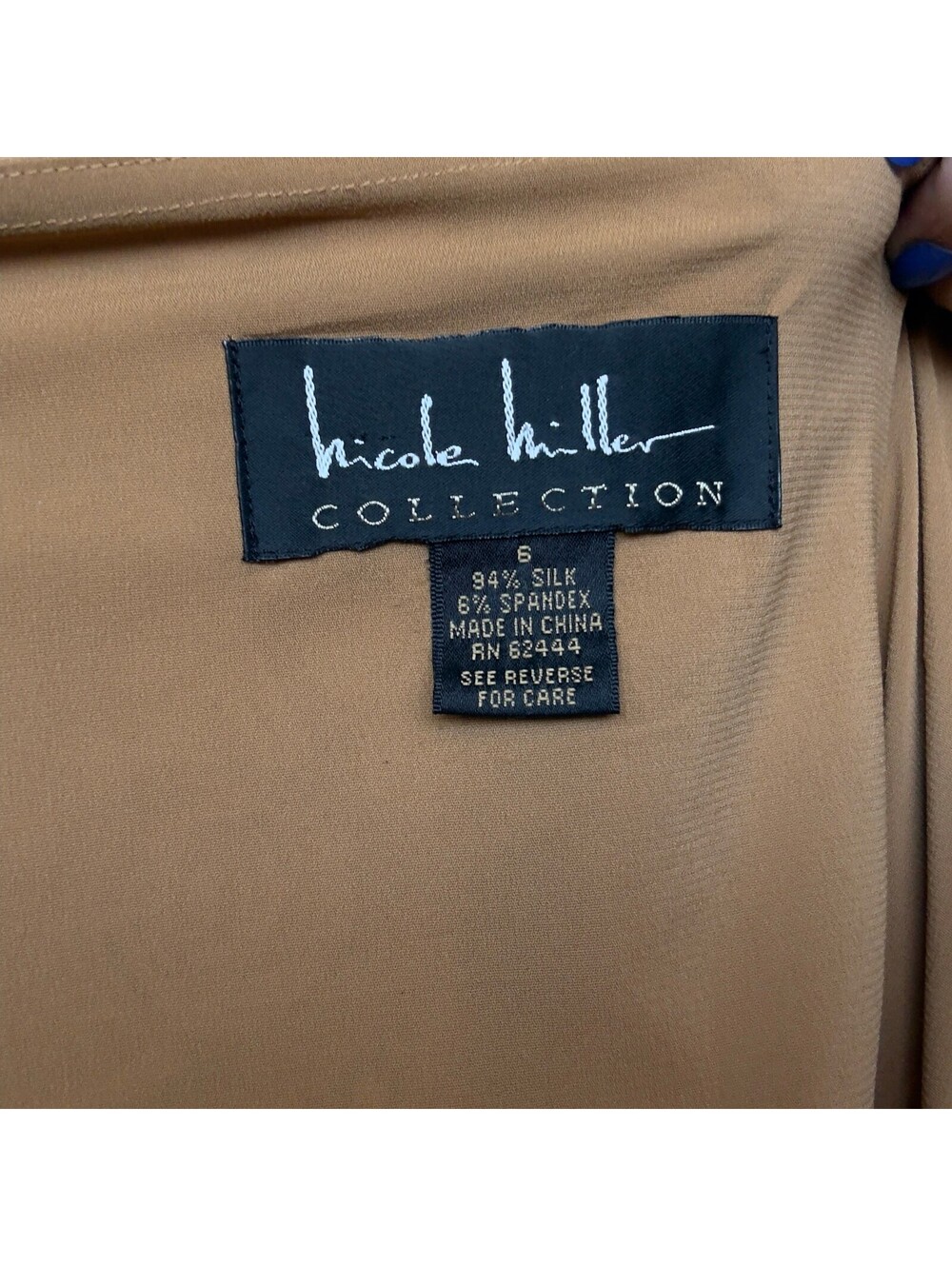 Vintage 90s Nicole Miller Dress - Picture 8 of 8